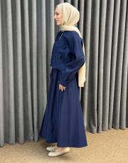 lacivert 5195 missemramiss grace cut elbise 3