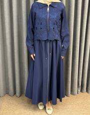 lacivert 5195 missemramiss grace cut elbise 4