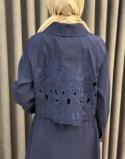 lacivert 5195 missemramiss grace cut elbise 7