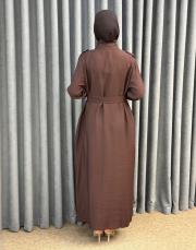 kahve 5270 missemramiss carmine elbise 4