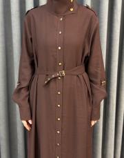 kahve 5270 missemramiss carmine elbise 6