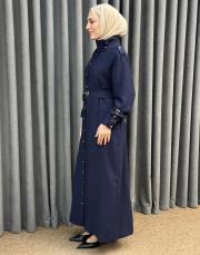 lacivert 5270 missemramiss carmine elbise 3