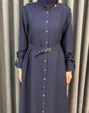 lacivert 5270 missemramiss carmine elbise 5