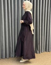 bordo 5208 missemramiss sera gömlek elbise 3