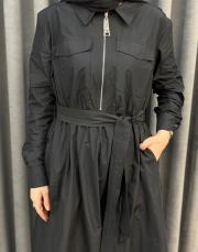 siyah 5208 missemramiss sera gömlek elbise 5