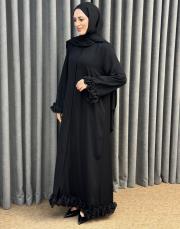 siyah 0082 essahra rose abaya