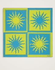 green 231-4011 imannoor güneş kare eşarp