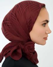 bordo 242-4002 imannoor iman kare naia eşarp