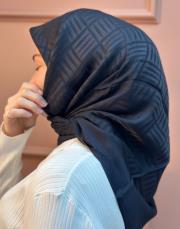 siyah 242-4002 imannoor iman kare naia eşarp 2