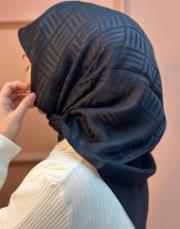 siyah 242-4002 imannoor iman kare naia eşarp 3