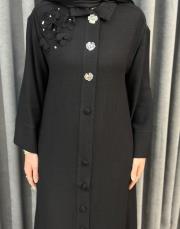 siyah 5186 missemramiss  floren elbise 5