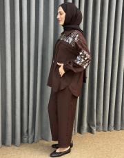kahve 5155 missemramiss eleganze grafite takım 3