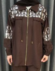 kahve 5155 missemramiss eleganze grafite takım 5