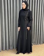 siyah 30002 senna elaris abiye elbise