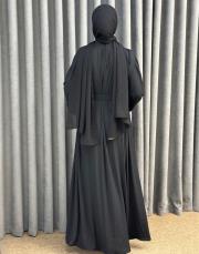 siyah 30017 senna velune elbise 5