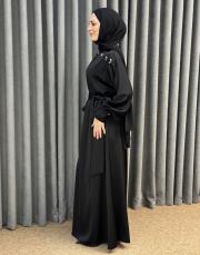 siyah 30023 senna oriana abiye elbise 2