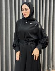 siyah 30023 senna oriana abiye elbise 3