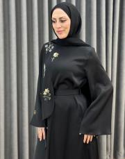 siyah 30030 senna mocha abiye elbise 2