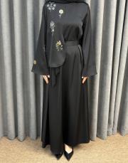 siyah 30030 senna mocha abiye elbise 3