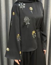 siyah 30030 senna mocha abiye elbise 6