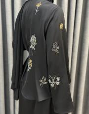 siyah 30030 senna mocha abiye elbise 7