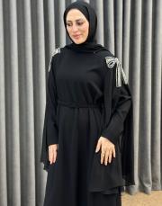 siyah 30034 senna deluxe abiye elbise 2