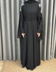 siyah 30034 senna deluxe abiye elbise 4