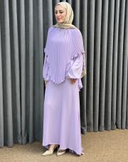 lila 30038 senna plume abiye elbise
