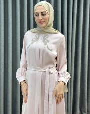 pudra 30044 senna ribbon abiye elbise 2