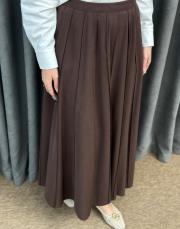 kahve sz 5495 sentez zen dıştan overloklu etek 4