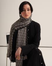 siyah 9595 moreno m logo soft şal 2