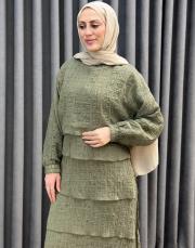 haki 5159 missemramiss pıano elbise 2