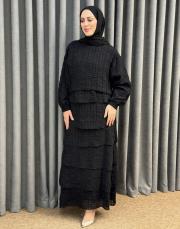siyah 5159 missemramiss pıano elbise