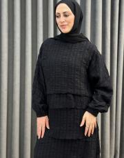 siyah 5159 missemramiss pıano elbise 2