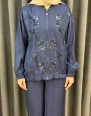 lacivert 5132 missemramiss  aura rose takım 5