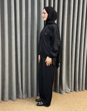 siyah 5132 missemramiss  aura rose takım 3