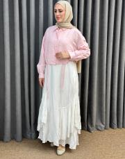 pembe ekru 5181 misemramiss rosa bianca takım