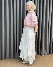 pembe ekru 5181 misemramiss rosa bianca takım 3