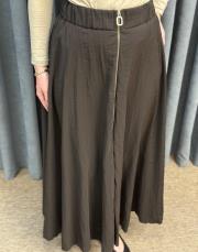 kahve sz 5490 sentez fermuarlı etek 3