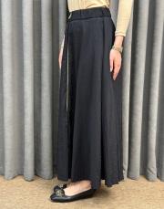 siyah sz 5490 sentez fermuarlı etek 2