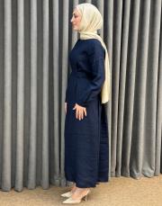 lacivert 26y 2048 nuss elbise 3