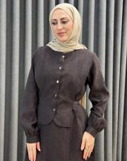 kahve 26y 2036 nuss elbise 2