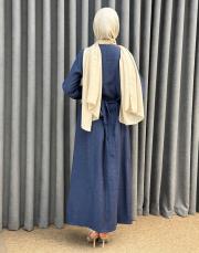 lacivert 26y 2036 nuss elbise 3
