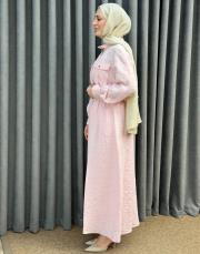 pembe 5161 missemramiss chıoline elbise 3