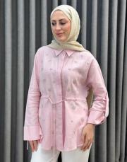 pembe 5265 missemramiss stella veil gömlek
