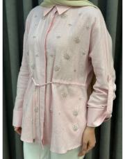 pembe 5265 missemramiss stella veil gömlek 6