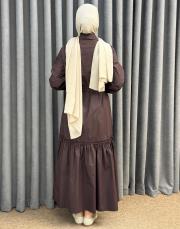 kahve 26y 2040 nuss elbise 6