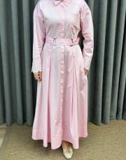 pembe 5158 missemramiss perla cotton elbise 3