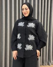 siyah 5142 missemramiss linea ricamota takım 2