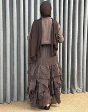kahve 5136 missemramiss orea gömlek takım 4